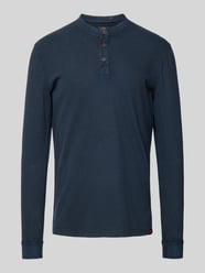 Longsleeve mit Serafino-Ausschnitt Modell 'Grandad' von Superdry - 9