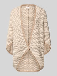 Poncho mit Knopfverschluss Modell 'Amaryllis boho' von OPUS - 15