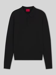 Slim fit poloshirt van viscosemix van HUGO - 18