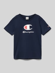 T-shirt z nadrukiem z logo od CHAMPION - 42