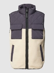 Gilet in two-tone-stijl, model 'Mat' van Tom Tailor - 4