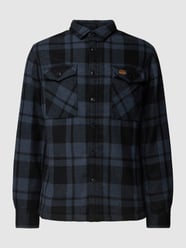Hemdjacke mit Tartan-Karo von Superdry Blau - 15