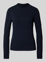 Longsleeve aus Viskose mit Stehkragen Modell 'Karinn' von Someday Blau - 28