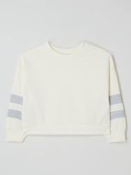 Sweatshirt aus Baumwolle Modell 'Berna'  von Mango Weiß - 10