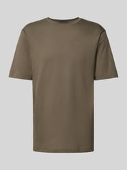 T-Shirt im unifarbenen Design Modell 'RAPHAEL' von Drykorn Grün - 9