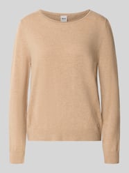 sweter krój regular fit z mieszanki żywej wełny i kaszmiru model 'Lisa' od Brax - 32