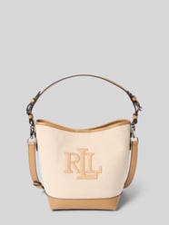 Handtas met structuurmotief, model 'WITLEY' van Lauren Ralph Lauren Beige - 16