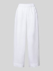 Culotte aus Leinen mit elastischem Bund Modell 'CANNETI' von MM by Max Mara - 46