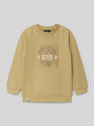Regular Fit Sweatshirt mit Motiv-Print von Blue Seven - 44