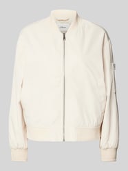 Relaxed Fit Blouson mit Rippbündchen von s.Oliver RED LABEL Beige - 41