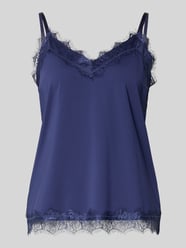 Top met bandjes en hartvormige hals, model 'BICCO' van FREE/QUENT - 14