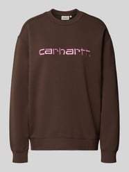 Oversized sweatshirt met labelstitching van Carhartt Work In Progress - 43
