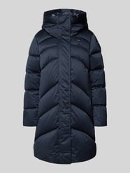 Płaszcz pikowany z kapturem model ‘OPERA’ od Blauer USA - 1