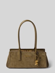 Handtasche aus echtem Leder mit Label-Applikation Modell 'LAILA' von MICHAEL Michael Kors - 10