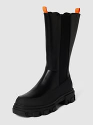 Laarzen met elastische inzetten, model 'Tola' van Only Zwart - 35