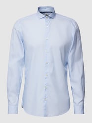 Regular Fit Business-Hemd mit Haifischkragen von OLYMP Level Five Blau - 27