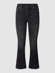 Flared Cut Jeans im 5-Pocket-Design Modell 'AUTHENTIC FLY' von Liu Jo White Schwarz - 22