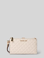 Portemonnaie mit Label-Applikation Modell 'JET SET' von MICHAEL Michael Kors - 3