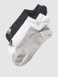 Set van 3 paar kousenvoetjes van ADIDAS SPORTSWEAR Grijs / zwart - 26