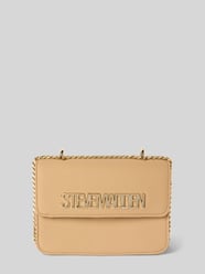 Crossbodytas met logo-applicatie, model 'Stakes' van Steve Madden Beige - 23
