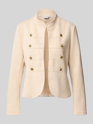 Strickjacke mit Zierknöpfen Modell 'Jacket Is44ia' von ZABAIONE Beige - 5