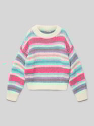 Comfort fit gebreide pullover met ronde hals, model 'ALYSSA' van Only - 24