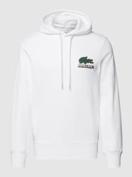 Hoodie mit Brand-Detail - LACOSTE Minecraft von Lacoste Weiß - 39