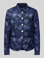 Leinenblazer mit Stehkragen von WHITE LABEL - 35