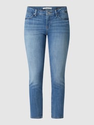 Jeansy o kroju skinny fit z 5 kieszeniami od Mavi Jeans Niebieski - 30