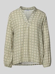 Relaxed Fit Bluse mit Tunikakragen Modell 'Mi44mii' von ZABAIONE - 22