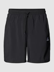 Shorts mit Label-Stitching von ADIDAS SPORTSWEAR Schwarz - 40