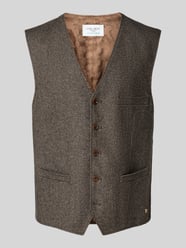 Weste aus Woll-Mix Modell 'Wilson' von Carl Gross - 12