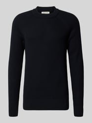 Sweter z dzianiny z okrągłym dekoltem model ‘Kristian’ od Casual Friday - 14