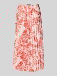 Midirok met plissévouwen van comma - 33