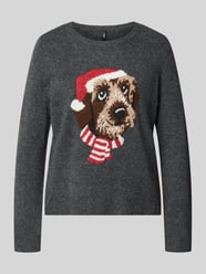 Pullover mit Hundemotiv Weihnachten von ONLY - 27