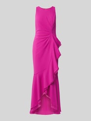 Abendkleid mit Drapierungen und Volants von Adrianna Papell - 45