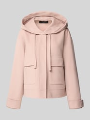 Regular Fit Jacke mit Kapuze aus Woll-Mix Modell 'GARY' von Weekend Max Mara Pink - 48