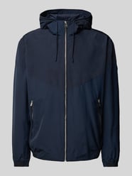 Jacke mit Kapuze Modell 'Cireno' von BOSS Blau - 26