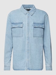 Koszula casualowa z imitacji denimu model ‘BILL’ od Only & Sons Niebieski - 23