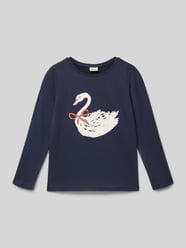 Regular fit shirt met lange mouwen van puur katoen van s.Oliver RED LABEL - 33