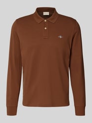 Regular Fit Poloshirt mit Label-Stitching von GANT - 12