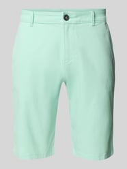 Slim fit korte chino van katoenmix van Tom Tailor - 4