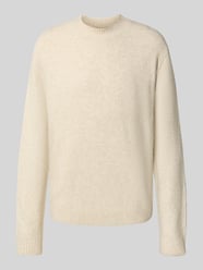Sweter z dzianiny o kroju loose fit z dodatkiem wełny od MCNEAL - 23