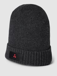 Beanie mit Label-Patch  Modell 'Silli' von Peuterey Grau - 7