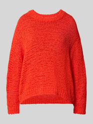 Sweter z dzianiny z prążkowanymi wykończeniami model ‘CALA’ od Staud - 19