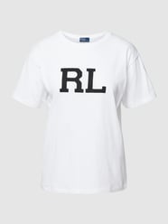 T-shirt met ronde hals, model 'PRIDE' van Polo Ralph Lauren Wit - 47