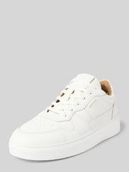 Ledersneaker mit Label-Detail Modell 'Enzo' von PS Poelman - 2