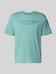T-Shirt mit Logo und Rundhalsausschnitt von JACK & JONES - 48
