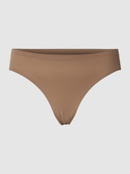 Slip mit elastischem Bund von Schiesser Braun - 23