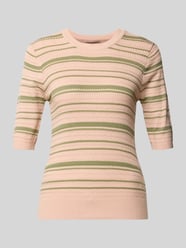 Sweter z dzianiny z Mieszanka bawełny od Scotch & Soda Fuksjowy - 8